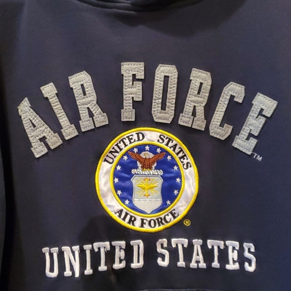 Men's United States Air Force Sweatshirt/hoodie - Picture 2 of 6